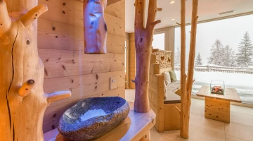 Zona relax nel centro benessere