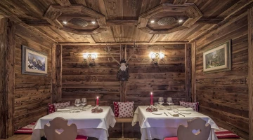 Salle du restaurant Due Pini