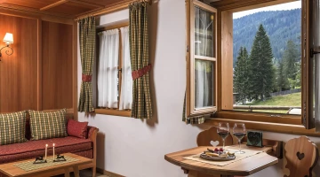 Coin salon dans la Suite Junior
