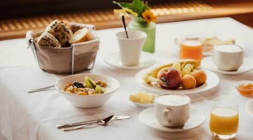 Frühstück mit Obst