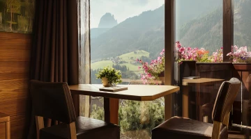 Blick aus einem Zimmer