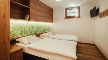 Doppelzimmer im Familienzimmer
