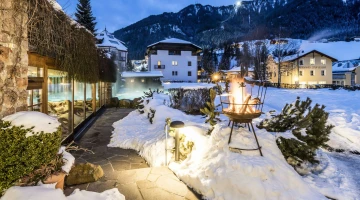 Garten im Winter
