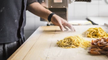 Frische hausgemachte Pasta