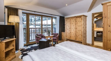 Zimmer mit Balkon