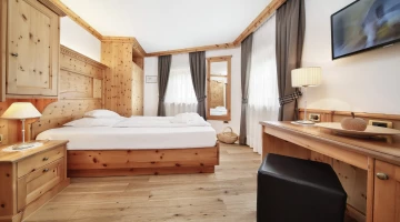 Einzelzimmer mit französischem Bett