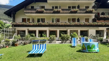 Solariumbereich im Garten