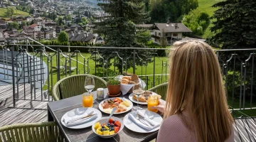 Frühstück auf der Terrasse