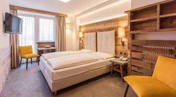 Chambre double avec TV