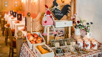 Buffet della colazione