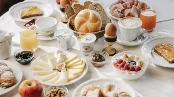 Petit-déjeuner sucré et salé