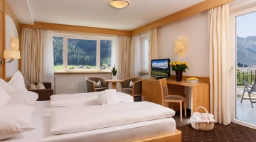 Doppelzimmer mit Sitzecke