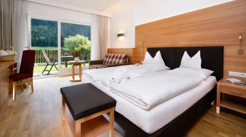 Doppelzimmer mit privatem Garten