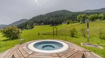 Hot tub with a view