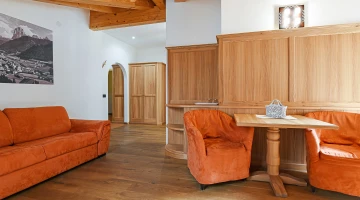 Living room of a suite