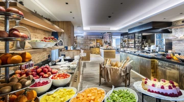 Buffet de la zone