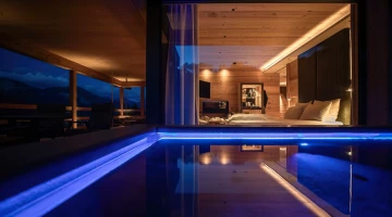 Suite avec jacuzzi extérieur