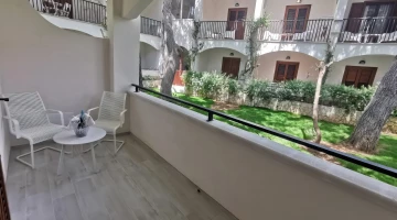 Balcony with garden view