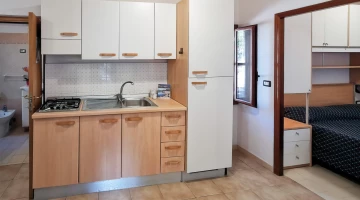 Two-room apartment with kitchen