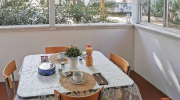 Two-room apartment with external terrace