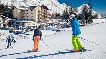 Hôtel sur les pistes de ski