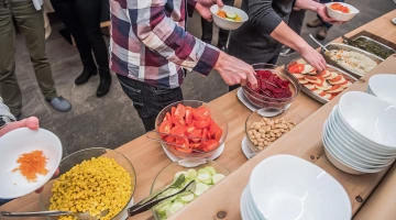 Side dishes buffet