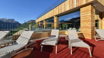 Outdoor relaxation area
