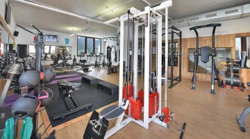 Equipped gym