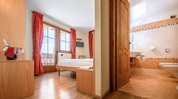 Room with private bathroom