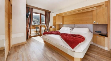 Room with balcony