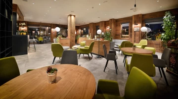 Common room with tables