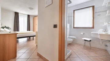 Room with private bathroom