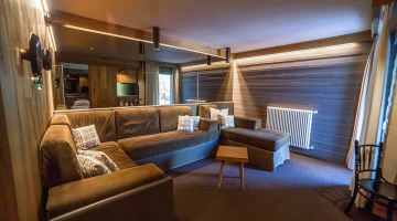 Living room in Suite