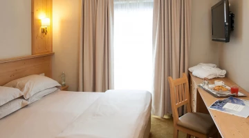 Room with balcony