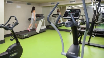 Equipped gym