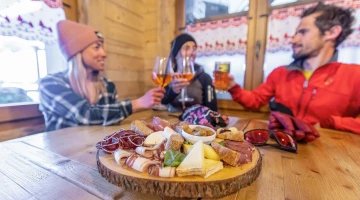 Aperitif at the Alpine bar
