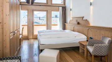 Room with balcony