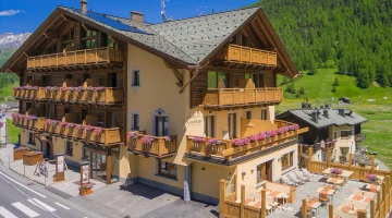 Hotel with terrace and solarium
