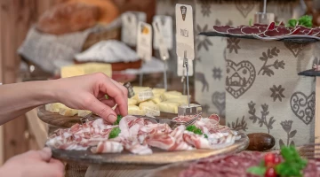 Cold cuts and cheese platters