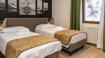 Double room with single beds