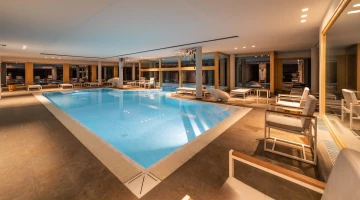 Heated indoor pool