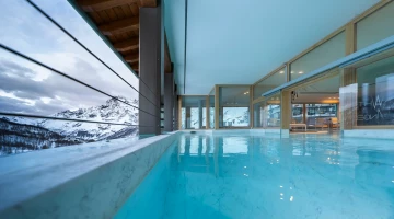 Swimming pool with panoramic view