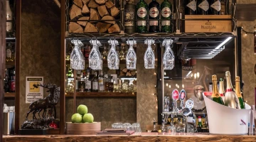 Dettaglio del bar