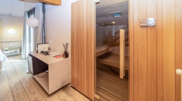 Sauna im Zimmer