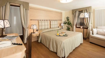 Chambre double avec petit déjeuner