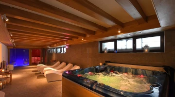 Bain à remous et espace détente