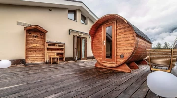 Outdoor sauna