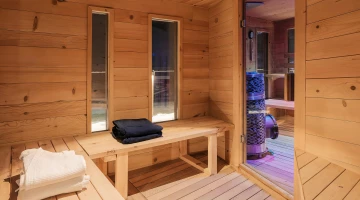 Sauna mit Aussicht