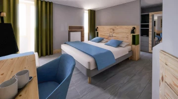 Chambre triple