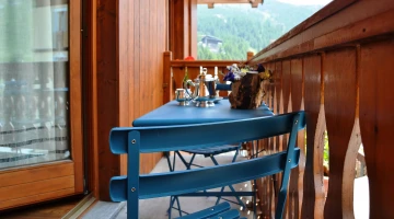 Balcone privato arredato
